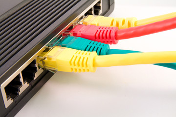 Switch with connected cables