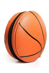 CD case in shape of basket ball