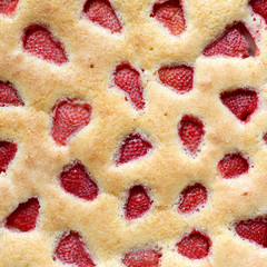 Home Baked Strawberry Fruit Cake