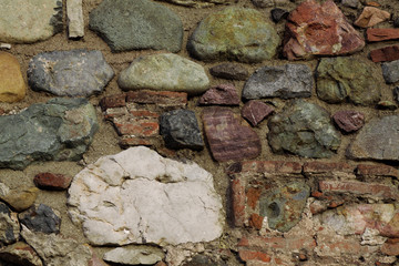 Stone wall background horizontal