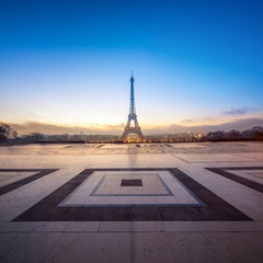 Place du Trocadéro - obrazy, fototapety, plakaty