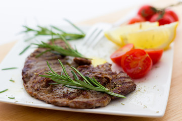 Veal steaks