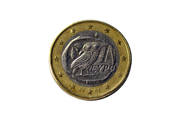 Griechische Eurom&uuml;nze