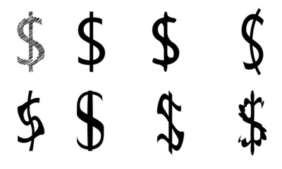 Obraz premium Dollar Signs