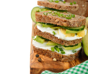 Dietetic sandwich