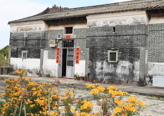 Obraz premium village in spring, Hong Kong