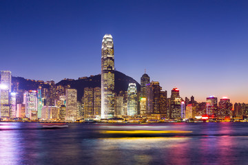 Fototapeta premium Hong Kong downtown