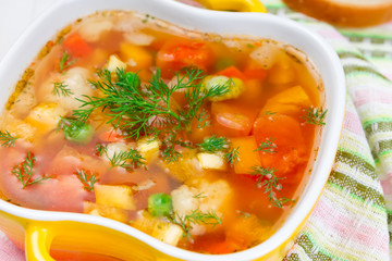 Vegetable soup