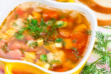 Vegetable soup