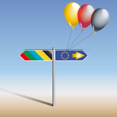 Richtung Europa