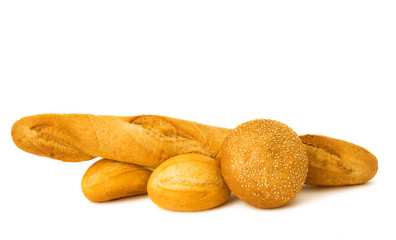 Bakery products isolated