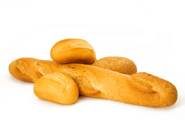 Bakery products isolated