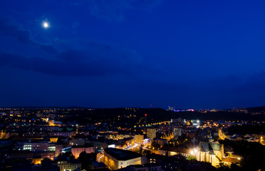 Fototapeta premium Center of Brno city, Czech republic
