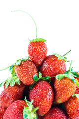 group of strawberries