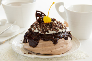 Chocolate Cake "Pavlova"