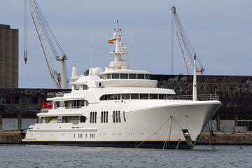 Luxury yacht