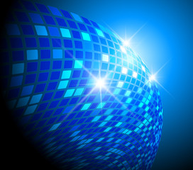 Blue fantasy background