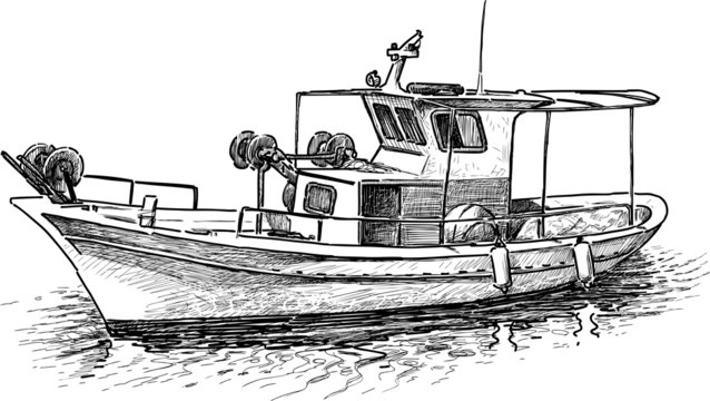 greek fishing boat