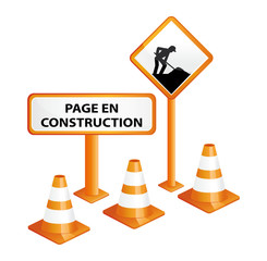 Page web en construction.
