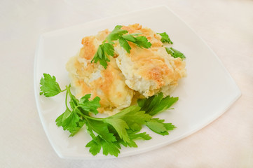 Cod, fried in dough