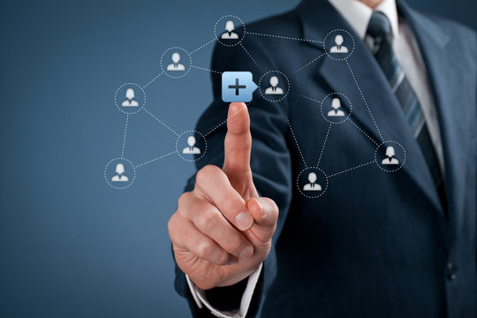 Social media concept