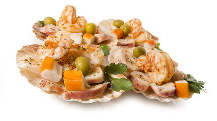 Aperitivo de mar a la vinagreta