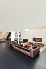 Architecture, beautiful interior of a modern villa