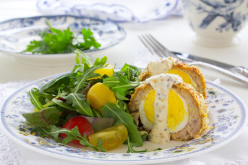Egg salad with scotch.