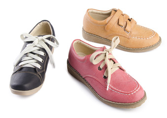 shoes, ladies shoes on background.