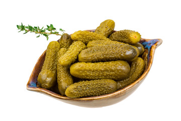 Marinated cucumbers