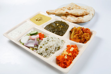 Veggie thali combo