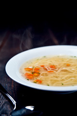 Alible and tasty chicken soup