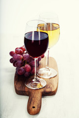 Wine and grape