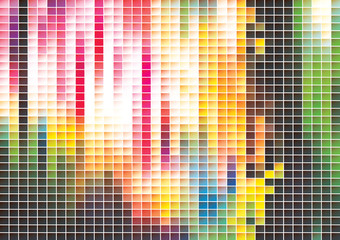 Vector mosaic background