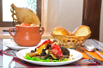 setout for dining