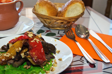 setout for dining