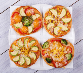 vegetable pizza