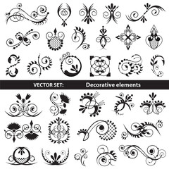 vector set - decorative elements