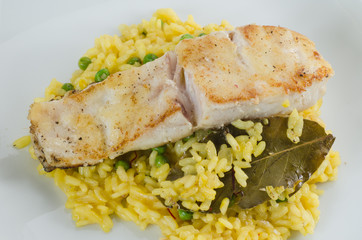 Codfish with rice