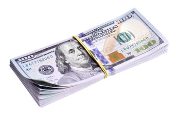 Bundle of new dollars