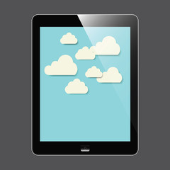 Tablet PC with cloud 