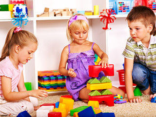 Children in kindergarten.