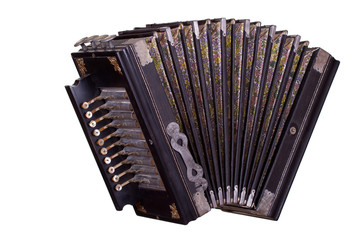 very old accordion