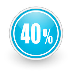 40 percent icon