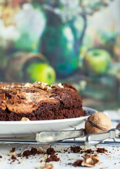Marble Chocolate Brownie with Cottage cheese