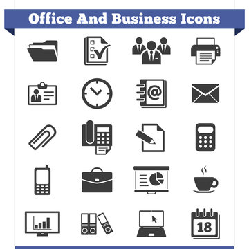 Office And Business Icons