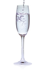 wineglass glass water