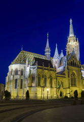 Fototapeta na wymiar St. Matthias curch in Budapest, Hungary