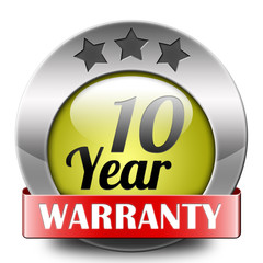 ten year warranty