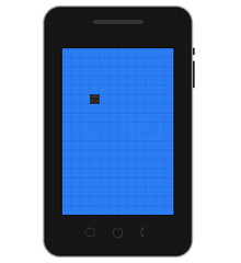 Mobile dead pixel